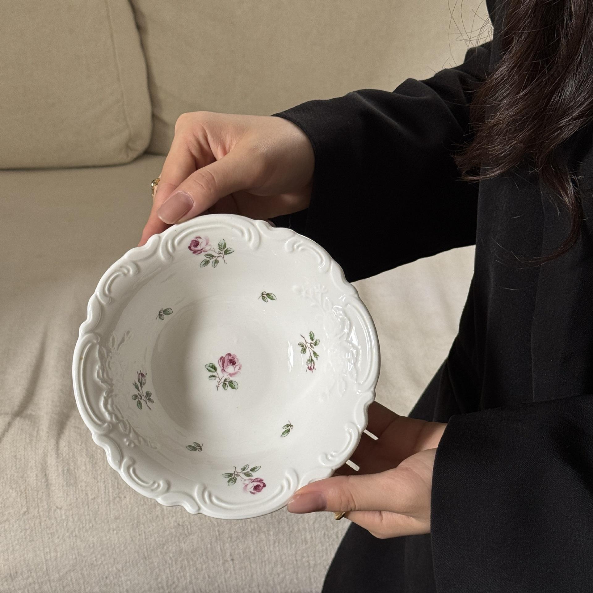 Rose language bowl 15*4