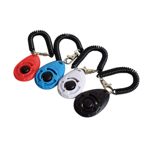 2026 Clicker d'entraînement pour chien personnalisé avec logo du fabricant, avec anneau de poignet manuel et fonction de pression - Product Image 1