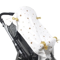 Attaches universelles colorées en ABS pour poussette, jouets en mousseline, housses de siège et couvertures – Empêche les chutes