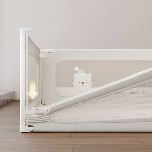 <span class=keywords><strong>Protector</strong></span> de Barandilla <span class=keywords><strong>Lateral</strong></span> para <span class=keywords><strong>Cuna</strong></span> de Bebé, Plegable, de Viaje, de Material Oxford, para Niños Pequeños, con Longitud Ajustable - Product Image 5