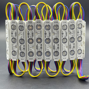 Nhà máy cung cấp <span class=keywords><strong>DC12V</strong></span> RGB <span class=keywords><strong>5050</strong></span> <span class=keywords><strong>LED</strong></span> tiêm mô-đun cửa hàng phía trước cửa sổ và dấu hiệu điện tử ánh sáng không thấm nước trang trí dấu hiệu đèn - Product Image 2