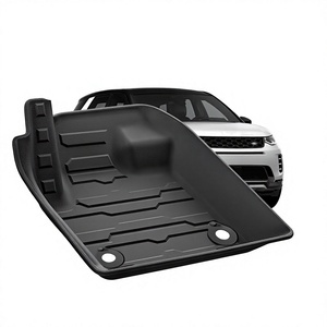 Set Completo di Tappetini 100% Ecologici in TPE + Rivestimenti per Bagagliaio + <span class=keywords><strong>Coprisedili</strong></span> Posteriori Spessore 3mm per Land Rover Sport 2018-2024 - Laser 3D - Product Image 3