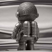 Коллекционная фигурка POPMART MEGA SPACE MOLLY 400% Royal Selangor, оригинальная аниме-фигурка из ПВХ, для декора дома, в закрытых коробках-сюрпризах