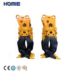 Chất lượng cao thủy lực gỗ log đá gỗ scap kim loại xây dựng log vật lộn 360 ° xoay vật lộn cho máy xúc của bạn - Product Image 4