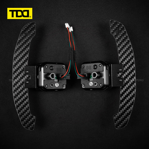 Palancas de cambio magnéticas de fibra de carbono TDD para Audi B8 B8.5 Serie A Serie Q Serie S Serie RS A1 A3 A5 A8 Q2 Q3 Q4 Q5 Q7 Q8 S1 - Product Image 2