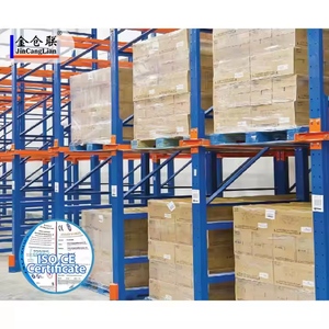 Étagère murale à double cantilever personnalisée de 3 m de la marque JCL avec 5 niveaux, protection contre la corrosion, certifiée ISO9001/CE, capacité de 500 à 2000 kg - Product Image 3