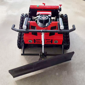 Hoogwaardige snoerloze zelfrijdende industriële benzine grasmaaier met afstandsbediening, duwspatel, 500 mm breedte - Product Image 4