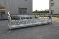 Plateforme suspendue électrique ZLP630 ZLP800 (acier et aluminium) avec garantie de 5 ans pour travaux aériens de construction murale extérieure