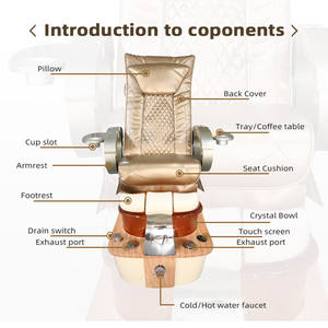 Neueste Komfortable Pediküre Healthtech Stühle <span class=keywords><strong>Deluxe</strong></span> Spa Pediküre-Sessel - Product Image 2