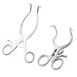 เครื่องถ่างเหงือก Odontomed Gelpi สำหรับห้องผ่าตัด ทำจากสแตนเลส ตามคำขอของลูกค้า แบบโค้ง ขนาด 3.5 นิ้ว 7 นิ้ว สีเงิน ได้รับการรับรองมาตรฐาน CE รับประกัน 2 ปี ระดับ Class - Product Image 1