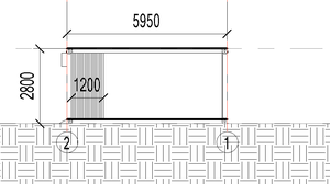 थोक आधुनिक कस्टम पोर्टेबल गेराज स्टील संरचना गैरेज बिल्डिंग प्रीफैब्रिकेटेड कार गैरेज - Product Image 6