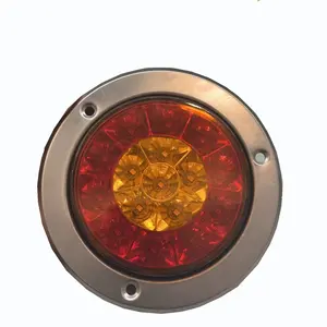 Feu arrière rond à Led pour camion, feux de recul, feux de brouillard, feux de conduite, remorque, camion, accessoires pour véhicules tout-terrain