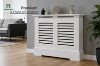Cache-radiateur MDF personnalisé, OEM ODM pour les marques de décoration intérieure européennes et américaines, best-seller au Royaume-Uni, petit modèle 1020 mm