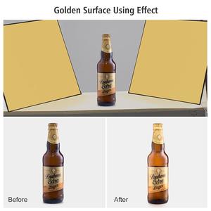 Carton de photographie format A4 3-en-1, carton pliable pour la prise de vue, tableau de diffuseur de réflecteur d'éclairage photographique - Product Image 2