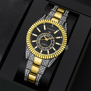 Bán buôn kinh doanh giải trí của nam giới thép đồng hồ thạch anh xem - Product Image 6