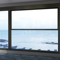 Ventana Eléctrica Inteligente de Acero Inoxidable de Foshan, Puertas y Ventanas Personalizadas Dexinglan, Red para Balcón, Automática, Estilo Posmoderno