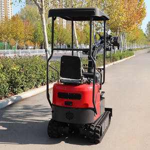 Miniexcavadora Compacta Somate, Microexcavadora Pequeña para Agricultura, Huertos, Ingeniería, Construcción, Excavación de Zanjas y Trituración - Product Image 5