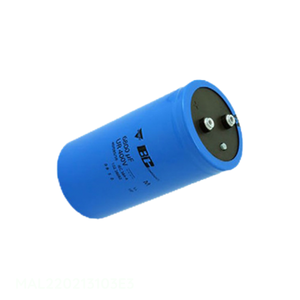 Authorized Distributor <b>Clamp</b> Mount 10 mF MAL220213103E3 CAP ALUM 250V POLAR Capacitor - Product Image 1