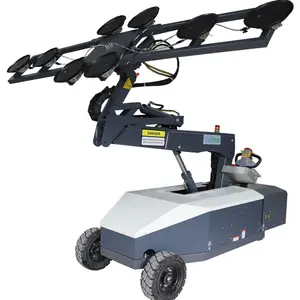 CE Tấm Thủy Lực Pin Chân Không Slab Hút Lifter Robot Kính Nâng Lên Xe Đẩy Để Cài Đặt