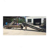Machine de recyclage des déchets plastiques PET PE PP, broyage, lavage et déshydratation des bouteilles et films, capacité de 300 à 1000 kg par heure pour usine