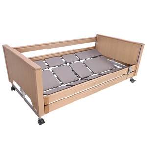 Lit médical électrique réglable pour personnes <span class=keywords><strong>âgée</strong></span>s avec fonction de retournement assisté, idéal pour les soins à domicile, les maisons de retraite et les hôpitaux - Product Image 3