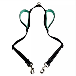 Correa retráctil de entrenamiento para perros, acoplador doble ajustable para entrenamiento de perros, manos libres, 2 vías, <span class=keywords><strong>Triple</strong></span>, múltiple - Product Image 1