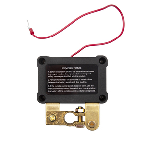 Sakelar pemegang elektromagnetik 12V/24V 240A BA847 sakelar pemutus baterai jarak jauh pintar untuk mobil truk - Product Image 6