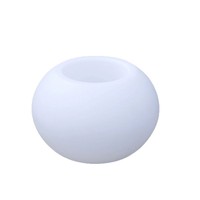 Pot de fleurs lumineux à LED pour l'extérieur Paysage créatif Pot de fleurs en plastique moulé par roulement