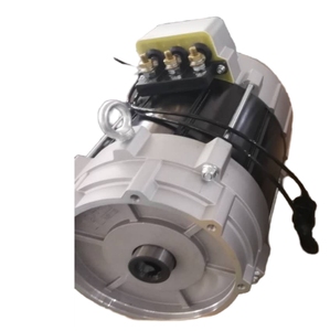 Motor de CA de 72 voltios con sensor de temperatura y eje trasero de 24 dientes para camión, autobús o carrito de golf - Product Image 2