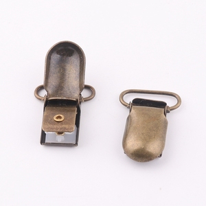 20mm Vintage Kleiner Metall-Hosenträgerclip für Damen, Hosenträger-Clip, Overall-Accessoires - Product Image 5