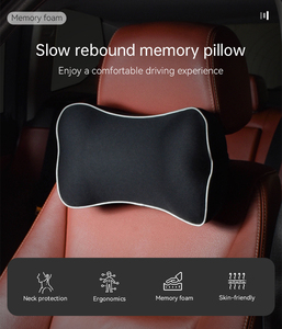 Ergonomic <strong>Car</strong> <strong>Headrest</strong> Cushion Neck Support Memory Foam <strong>Headrest</strong> Cushion <strong>Pillow</strong> <strong>Car</strong> <strong>Pillow</strong> <strong>Headrest</strong> - Product Image 2