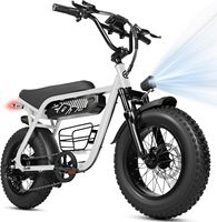Vélo de montagne électrique haute puissance personnalisé en usine, double suspension, moteur sans balais tout-terrain, OEM ODM, pneus larges, vélo électrique tout-terrain