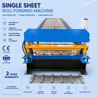 Machine de formage de rouleaux pour toitures et murs, machine à fabriquer des tuiles