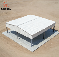 Almacén de Estructura de Acero de Alta Resistencia con Paneles Sándwich de PU, Edificio de Almacenamiento con Estructura de Acero Certificado ISO9001, Exhibición de Casos Reales