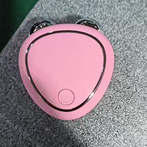 Chăm Sóc Da vẻ đẹp cụ V hình dạng khuôn mặt con lăn massage Galvanic Microcurrent mặt nâng máy - Product Image 2