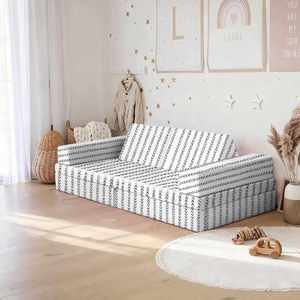 Wholesale Customized Modern Fabric Backless Multi-functional Sofa Bed Memory Foam Climbing Module Living Room Bedroom