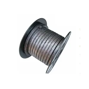 Factory direct wholesale high performance extensive use graphite woven metal graphite gland packing