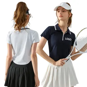 Crop Top Femme 2022 abbigliamento da Tennis per donna Sexy sport Fitness abbigliamento Casual da Golf indossare Polo Tennis