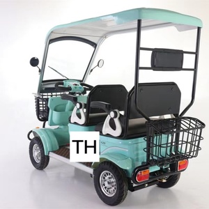 Scooter Eléctrico para Personas Mayores, Modelo 2023, 800W, 3 Asientos, Carrocería Abierta, Triciclo Familiar - Product Image 2