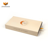 Boîtes d'emballage de tiroir en carton de fond de tapis de spécifications personnalisées pour les appareils de beauté produits de cadeaux cosmétiques