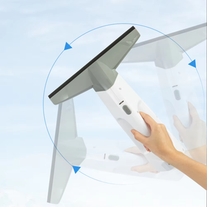 เครื่องทำความสะอาดกระจกไฟฟ้าแบบดูดฝุ่นแบบพกพาไร้<span class=keywords><strong>ส</strong></span>ายอุปกรณ์ทำความสะอาดกระจกหน้าต่าง - Product Image 4