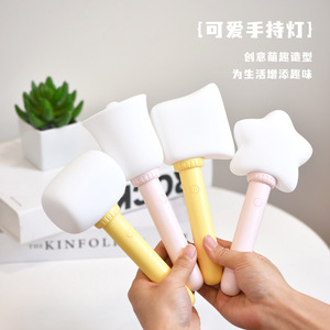 Handheld Silicone <b>Lamp</b> Rechargeable <b>USB</b> Tap Control Night Light For Bedroom Study Outdoor Tea Room - Product Image 5