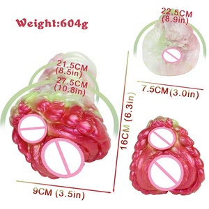 Copa de Masturbación Masculina de Doble Canal GEEBA All Access, Masturbador de Silicona Suave, Juguetes Sexuales Realistas con Vagina para Hombres, Entrenamiento de Pene - Product Image 6