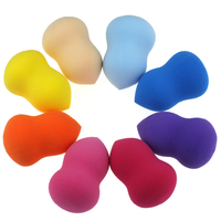 Éponge de maquillage à marque privée, sans latex, super douce, lavable, pour fond de teint, 40x60mm, pour femmes