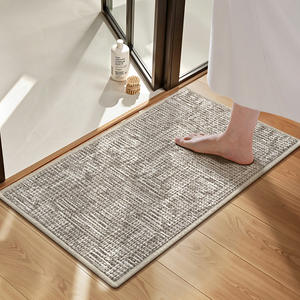 Youltan עיצוב חדש עיצוב חדש כניסה chenille-dormat מכונת כביסה ללא החלקה בחזרה מים סופג אמבטיה - Product Image 2