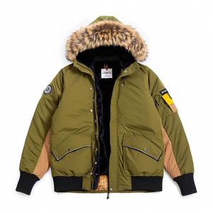 <span class=keywords><strong>Parka</strong></span> da Uomo Blu Royal con Pelliccia all'Ingrosso, Taglie Forti Stile Canada, Piumino Spesso Impermeabile per l'Inverno, Casual da Esterno per Coppie con Cappuccio Grande - Product Image 2