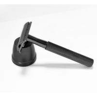 Rasoir de sécurité à double lame rechargeable en acier inoxydable PINCHUAN de haute qualité, 56 g, pour le visage, les aisselles et le corps
