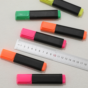 Đen phẳng Thùng 6 cổ điển trường Highlighter - Product Image 3