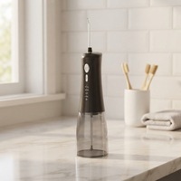 Hydropulseur Électrique Anti-erreur de Commande, Réservoir Grande Capacité 335ml, 4 Modes, Mémoire Intelligente, Étanche IPX7, Rechargeable, Pour Usage Hôtelier