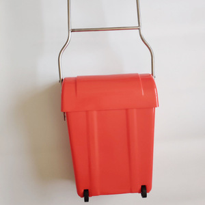 Pala para basura de acero inoxidable, recolector de basura, tolva para cenizas, eliminación de residuos comerciales, contenedor de basura para exteriores, saneamiento - Product Image 3